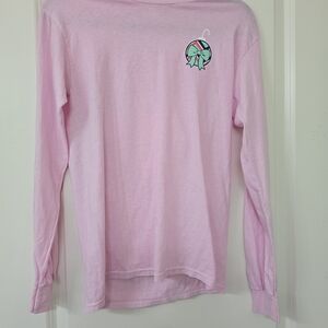 Trendy Benny & Belle Southern Merry Christmas Y'all Pink Long Sleeve SZ S NWT